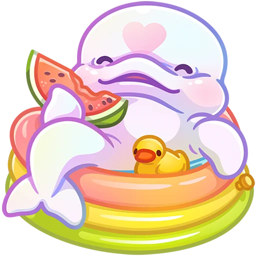 🍉 Стикер «Бейли Без текста» для Telegram