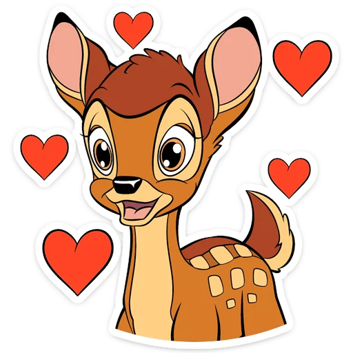 🥰 Стикер «Бемби» для Telegram