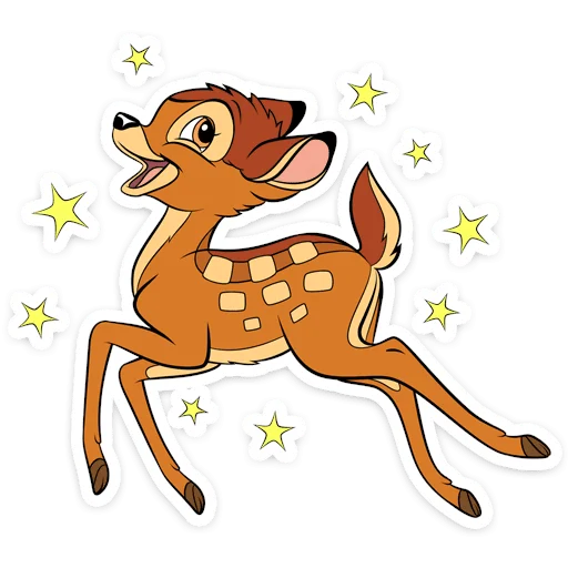 🤩 Стикер «Бемби» для Telegram