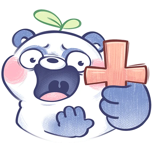 ✝️ Стикер «Бамбулик Без Текста» для Telegram