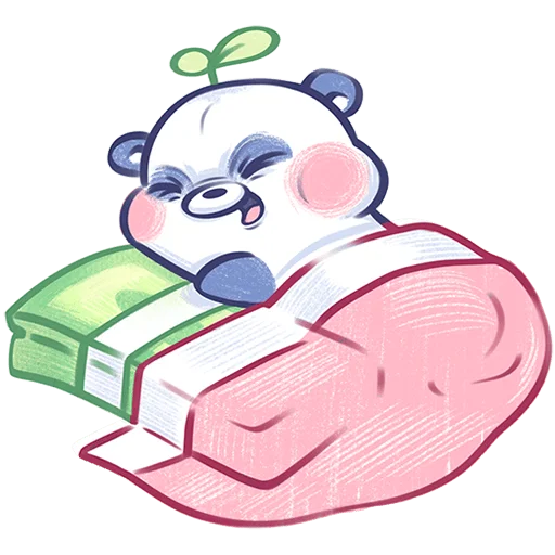 😴 Стикер «Бамбулик Без Текста» для Telegram