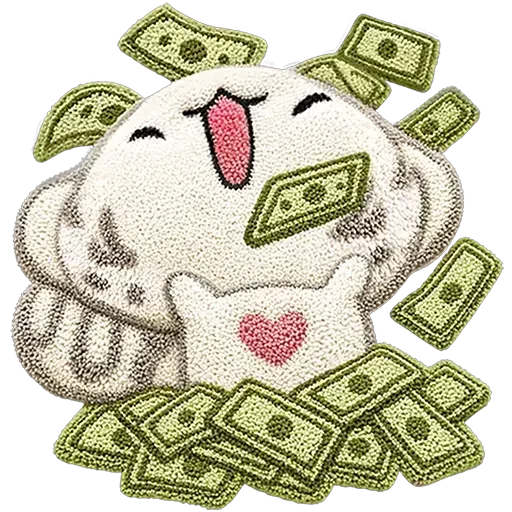 🤑 Стикер «Барси Без Текста» для Telegram
