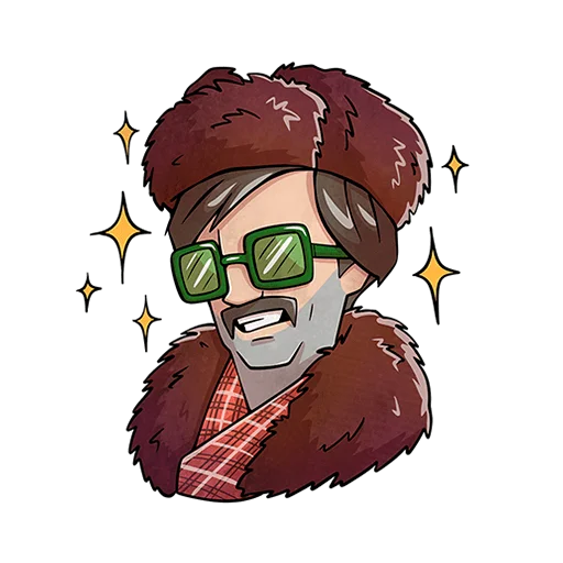 😎 Стикер «Батя Без Текста» для Telegram