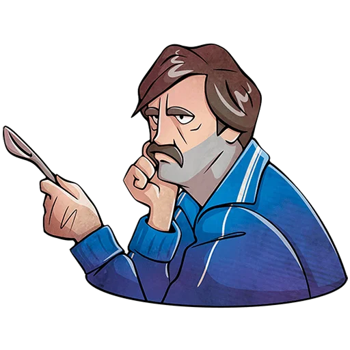 😒 Стикер «Батя Без Текста» для Telegram