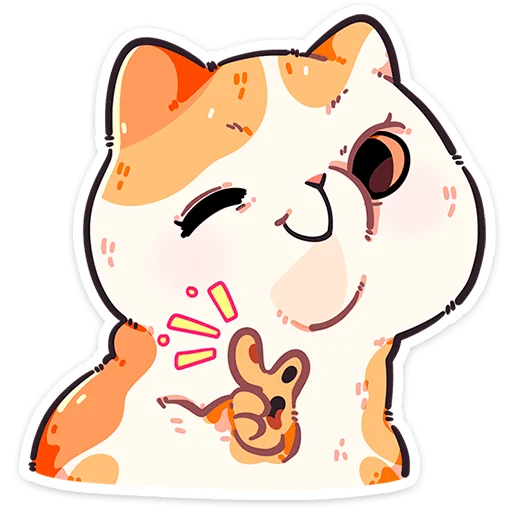 😉 Стикер «Фасолька» для Telegram