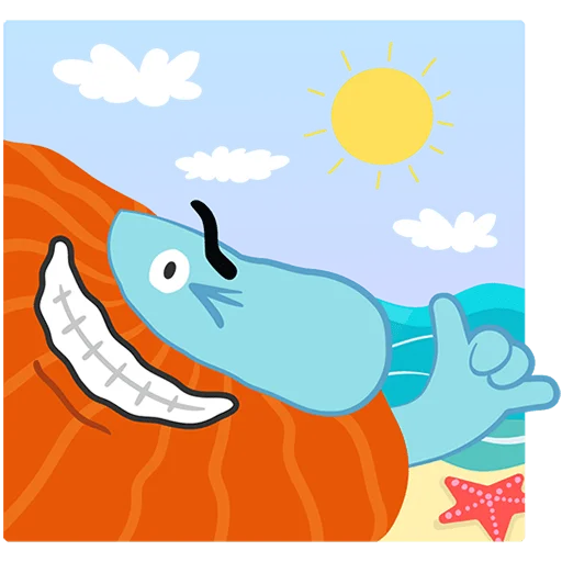 🤙 Стикер «Бодо Бородо Без Текста» для Telegram