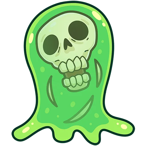 💀 Стикер «Блупи Без Текста» для Telegram