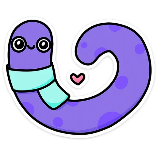 💜 Стикер «Насекомые и их знакомые» для Telegram