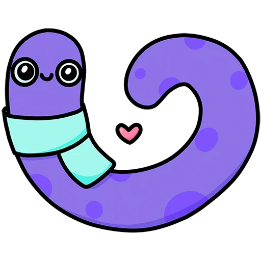 💜 Стикер «Насекомые и их знакомые Без текста» для Telegram