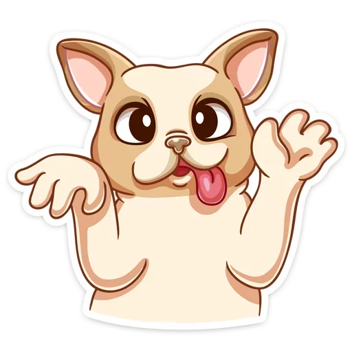 🤤 Стикер «Булька» для Telegram