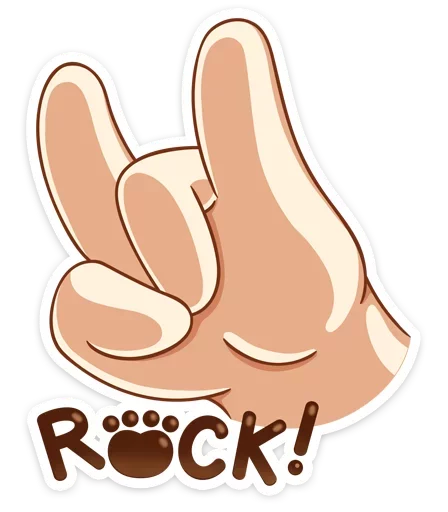 🤘 Стикер «Булька» для Telegram