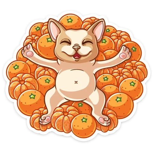 🥗 Стикер «Булька» для Telegram