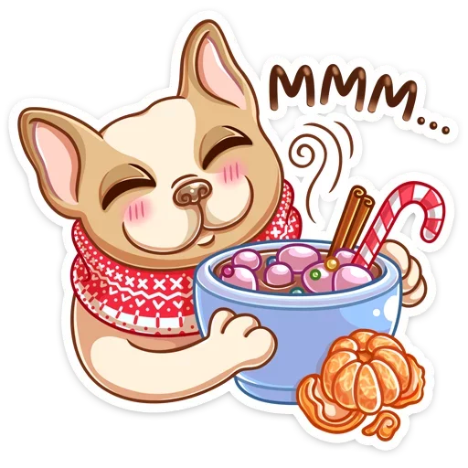 ☕️ Стикер «Булька» для Telegram