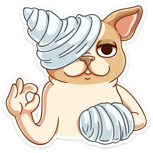 👌 Стикер «Булька» для Telegram
