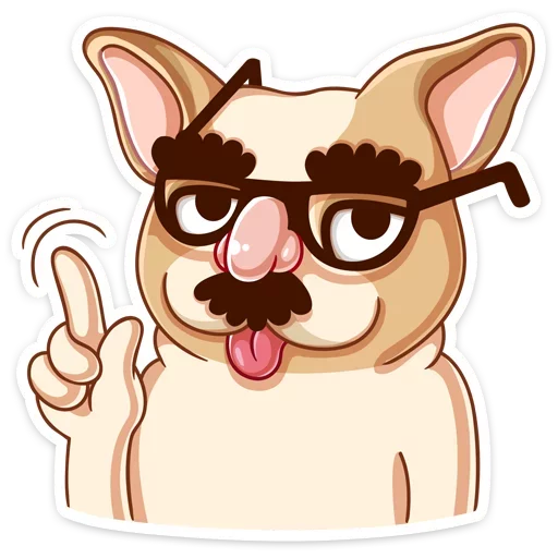 🤗 Стикер «Булька» для Telegram
