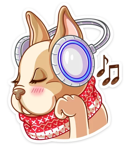 🎶 Стикер «Булька» для Telegram