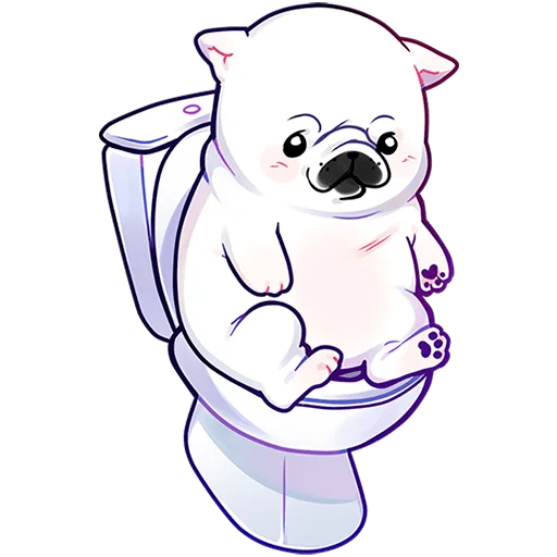 🚽 Стикер «Бульдозер Без Текста» для Telegram