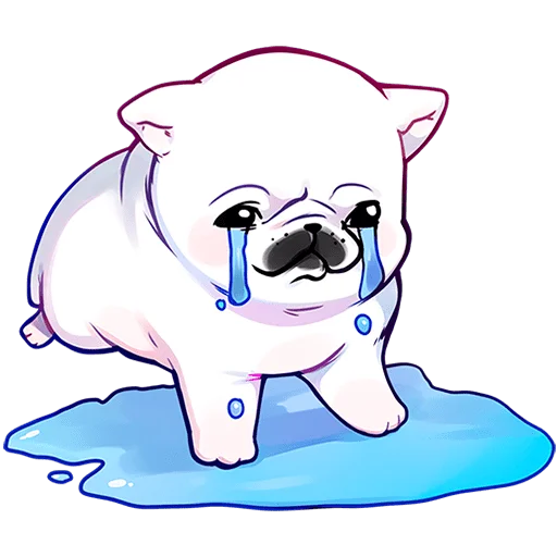 😭 Стикер «Бульдозер Без Текста» для Telegram