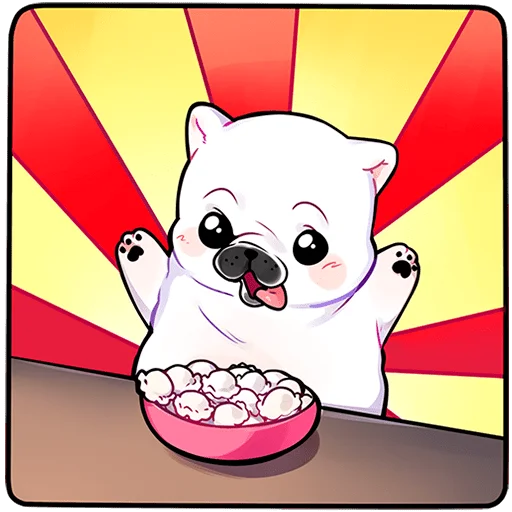 😋 Стикер «Бульдозер Без Текста» для Telegram