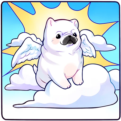 😇 Стикер «Бульдозер Без Текста» для Telegram
