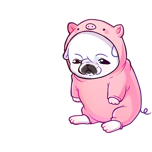 🐷 Стикер «Бульдозер Без Текста» для Telegram