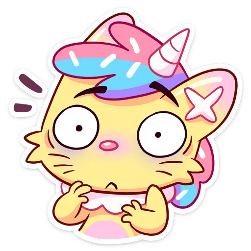 😨 Стикер «Кэнди Кэт» для Telegram