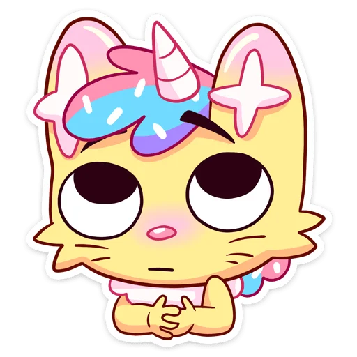 🙄 Стикер «Кэнди Кэт» для Telegram