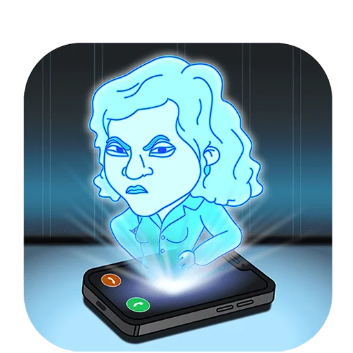 😒 Стикер «Осторожно киберземляне Без Текста» для Telegram
