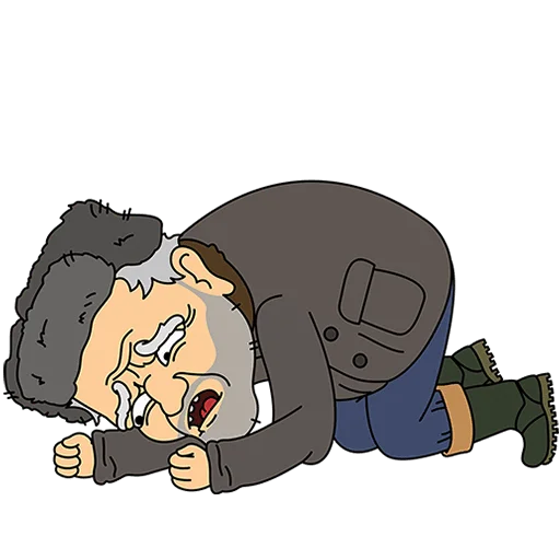😩 Стикер «Осторожно киберземляне Без Текста» для Telegram