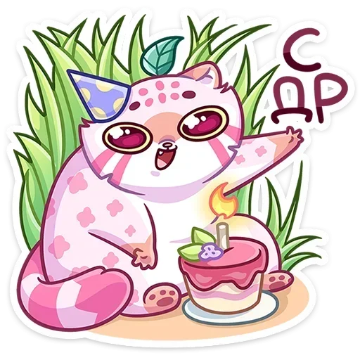 🥳 Стикер «Чиппи» для Telegram