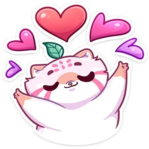 ❤️ Стикер «Чиппи» для Telegram