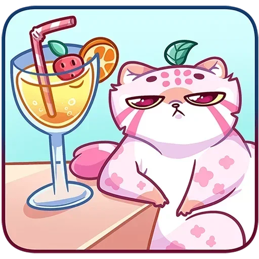 🍹 Стикер «Чиппи Без Текста» для Telegram