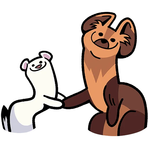 🤝 Стикер «Коготок Без Текста» для Telegram