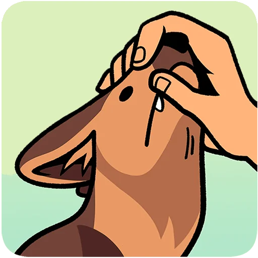 🤫 Стикер «Коготок Без Текста» для Telegram