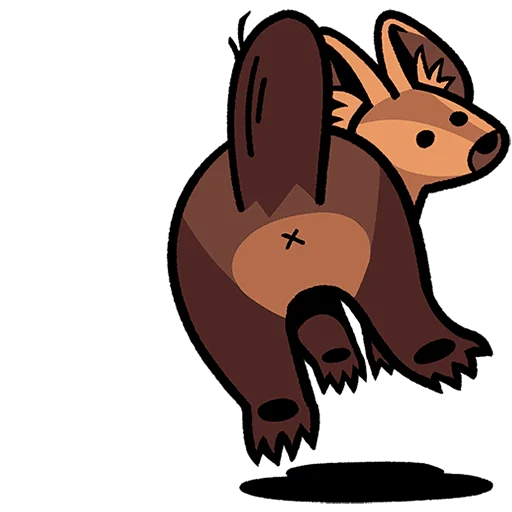 🍑 Стикер «Коготок Без Текста» для Telegram