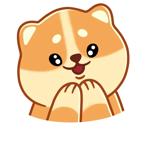 🥹 Стикер «Мякиш Без Текста» для Telegram