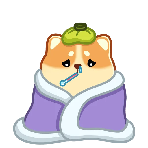 🤒 Стикер «Мякиш Без Текста» для Telegram