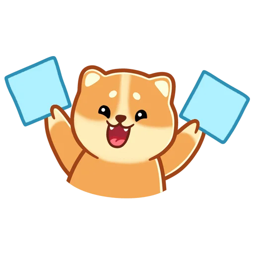 👍 Стикер «Мякиш Без Текста» для Telegram