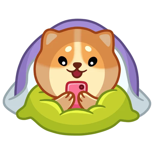 😊 Стикер «Мякиш Без Текста» для Telegram