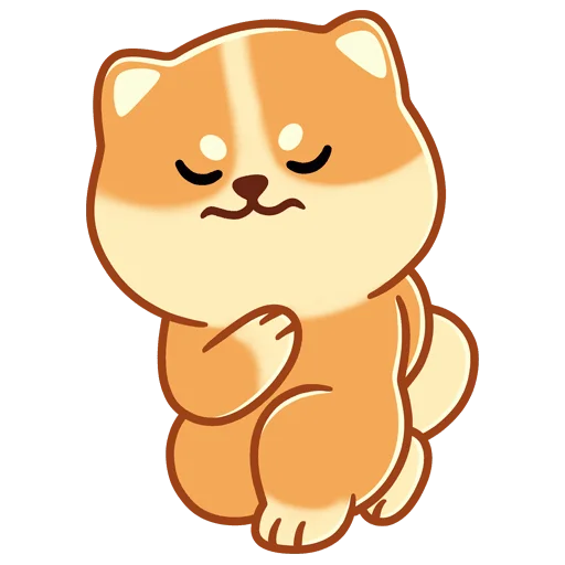 😌 Стикер «Мякиш Без Текста» для Telegram