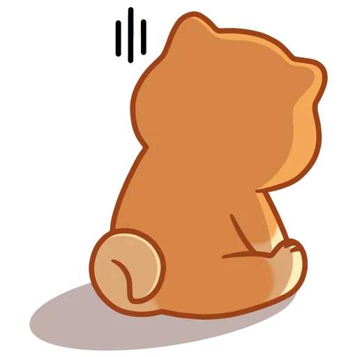 😔 Стикер «Мякиш Без Текста» для Telegram