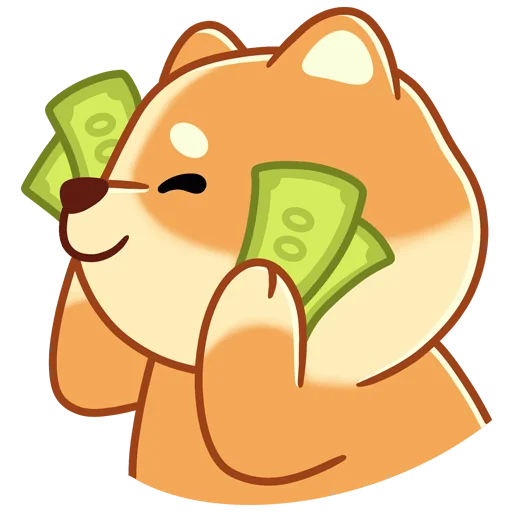 🤑 Стикер «Мякиш Без Текста» для Telegram
