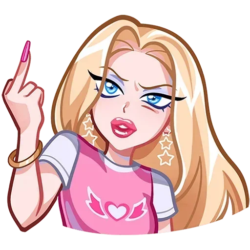 🖕 Стикер «Кристалл Без Текста» для Telegram