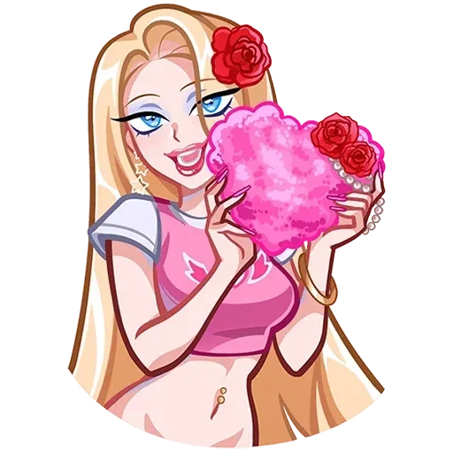 🩷 Стикер «Кристалл Без Текста» для Telegram