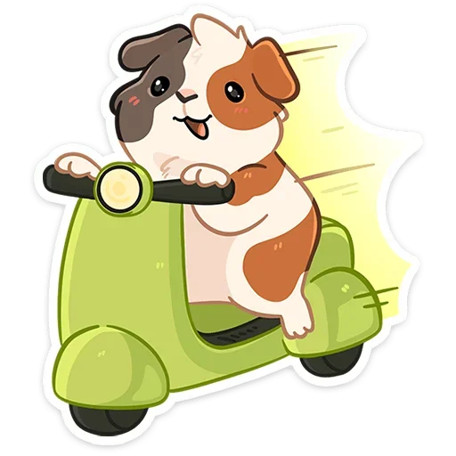 🛵 Стикер «Огурчик» для Telegram