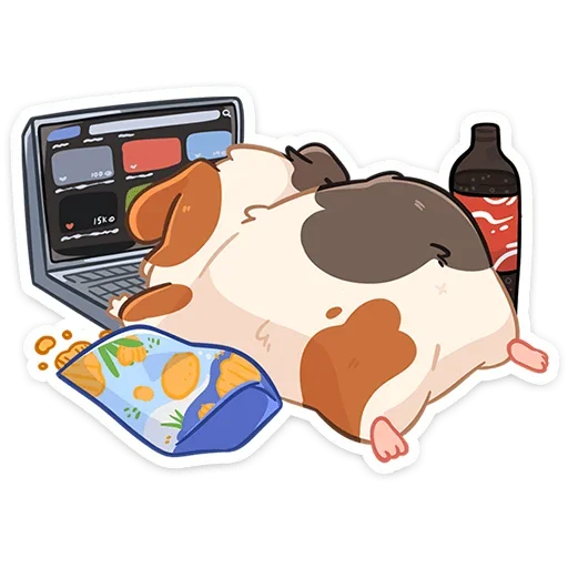 😋 Стикер «Огурчик» для Telegram
