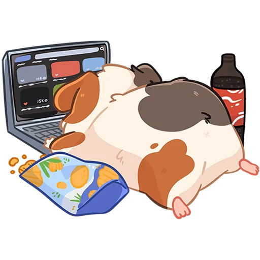😋 Стикер «Огурчик Без Текста» для Telegram