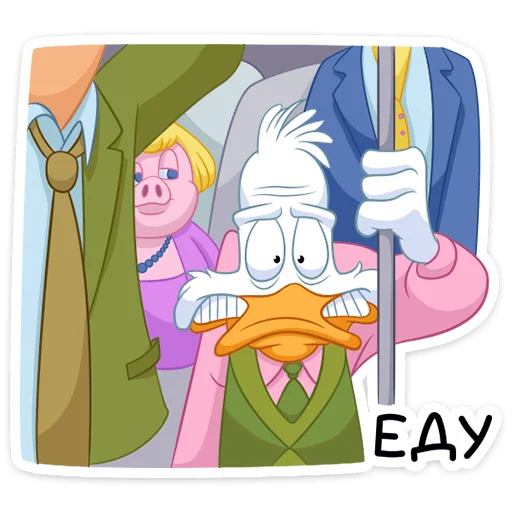 😬 Стикер «Черный Плащ» для Telegram