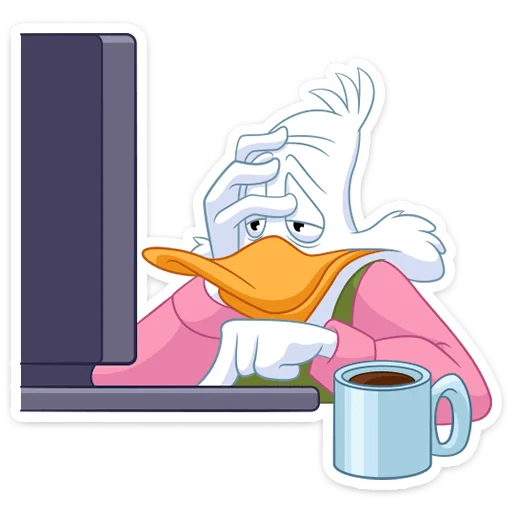 😮‍💨 Стикер «Черный Плащ» для Telegram