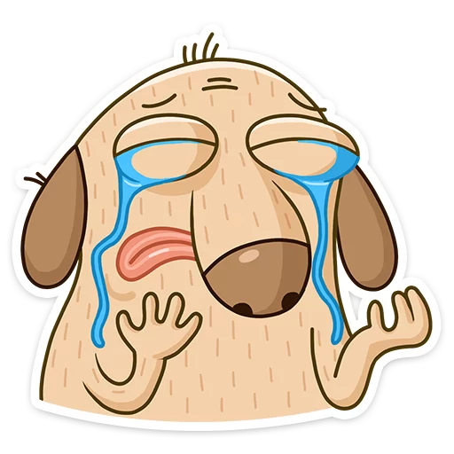 😭 Стикер «Diggy» для Telegram